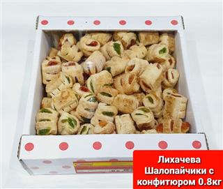 ЛИХАЧЕВА Печенье слоеное ШАЛОПАЙЧИКИ Мини  1*0,8