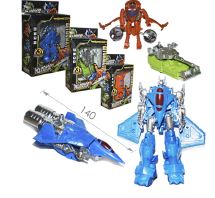 Игрушка РОБОТ-трансформер БОЕВЫЕ МАШИНЫ 16см   1*12