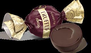 -28% АКЦИЯ ЭССЕН Конфеты TRUFFLE CLASSIC трюфельные фас.200гр 1*10