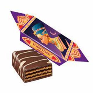 СЛАВЯНКА Конфеты ЕГИПЕТСКИЕ НОЧИ вафельные /пак.1кг/ 1*6