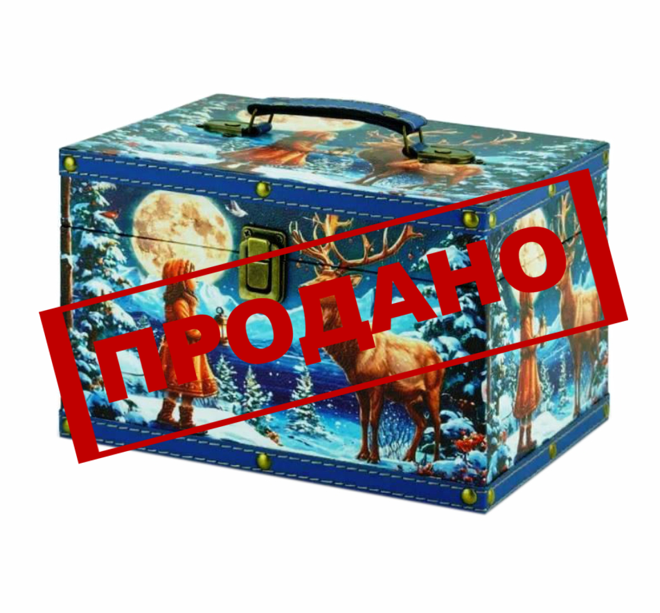 НП №116 ДЕВОЧКА И ОЛЕНЬ 1000гр  1*1