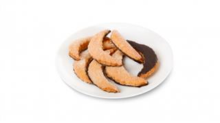 ПОПОВА Печенье сдобное КЛЕМЕНТИНА в шок.глазури  1*1,4