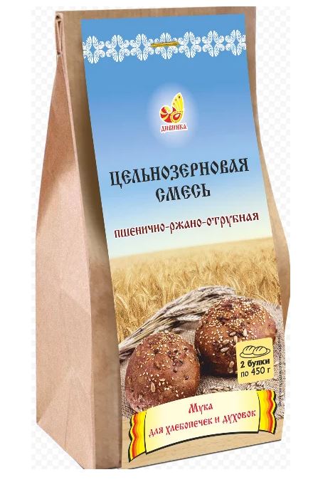 смесь пшенично-ржано-отрубная