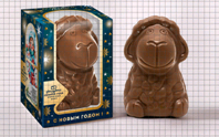 МОНЕТНЫЙ ДВОР Шок.фигурка СИМВОЛ ГОДА  100гр. короб 1*12