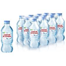 СВЯТОЙ ИСТОЧНИК Вода 0,33л ПЭТ Негазированная 1*12