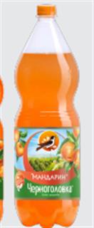 ЧЕРНОГОЛОВКА Напиток газированный 2л МАНДАРИН Пэт 2л  1*6