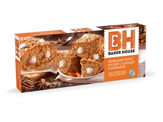 РКК BARKER HOUSE Пирог KUCHEN Немецкий морковный 350гр  1*8