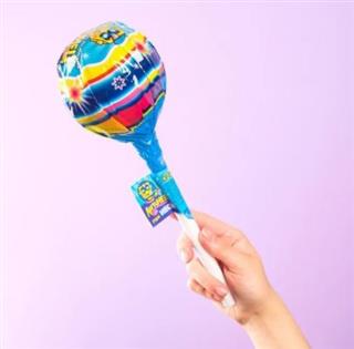 КАНДИ-КЛАБ ЛИЗУНЕЦ MAXI для мальчиков (карамель+2 сюрприза) 125гр  1*24