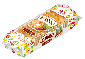 Кольцо с орехом 225г