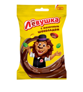 СЛАВЯНКА Драже ЛЕВУШКА 45гр  1*24