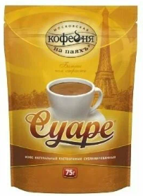 -33% АКЦИЯ МКП Кофе сублим. СУАРЕ 95гр м/уп 1*12