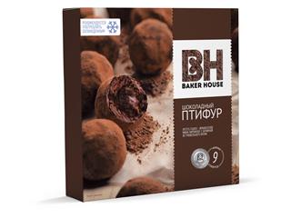 РКК BARKER HOUSE Пирожные Птифур Трюфель 225гр  1*10
