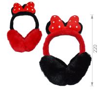 Игрушка Меховые наушники С БАНТОМ детские   1*12