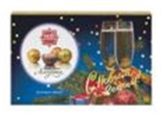 СП Набор конфет 220гр Ассорти БОКАЛЫ СИНИЕ 1*10