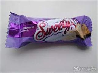 ЭССЕН Конфеты SWEETY Сливки вафельные  1*1,5