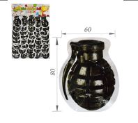 Игрушка БОМБОЧКИ ЛИМОНКА на листе   1*40