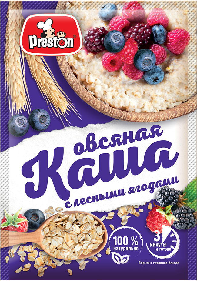 каша лесные ягоды