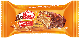 ЭССЕН Конфеты ДАЁЖЪ карамель, арахис, криспи вафельные  1*1,5