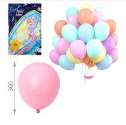 Воздушные шары "МАКАРУНС" цветные ассорти 30см   1*100 Воздушные шары "МАКАРУНС" цветные ассорти 30см   1*100