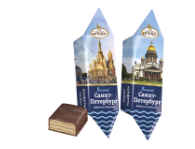 СЛАВЯНКА Конфеты ВЕЛИКИЙ САНКТ-ПЕТЕРБУРГ вафельные 1кг 1*5