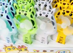 Игрушка ВЕНТИЛЯТОР ЖИРАФ детский механический   1*24