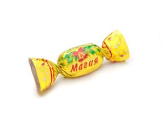 РАХАТ Карамель МАГИЯ глазированные 1кг пакет 1*6