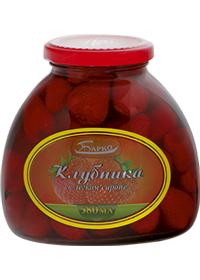 БАРКО Клубника консерв в легком сиропе 580 мл стекл/банка ГОСТ 1*12