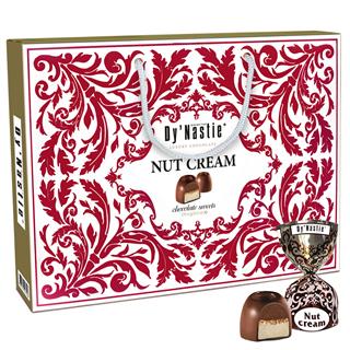 DY NASTIE Набор конфет 170гр NUT CREAM начинка пралине и крем (сумка) 1*5