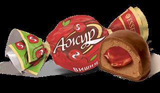 ЭССЕН Конфеты АЖУР-ВИШНЯ оригинальные  1*4