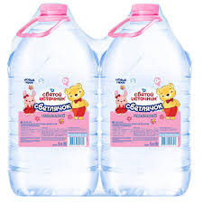 СВЯТОЙ ИСТОЧНИК Вода 5,0л ПЭТ СВЕТЛЯЧОК Негазированная 1*2