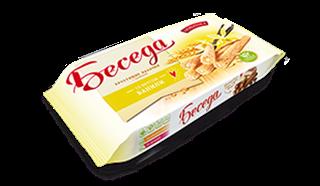 -10% АКЦИЯ ЭССЕН Снэки хрустящие БЕСЕДА Вкус Ванили 180гр  1*14