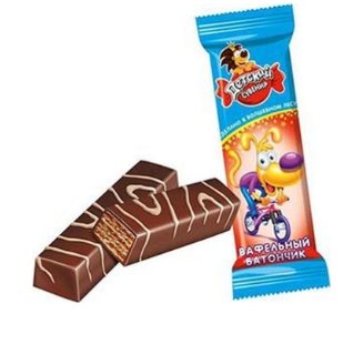 СЛАВЯНКА Батончик вафельный ДЕТСКИЙ СУВЕНИР 30гр  1*24