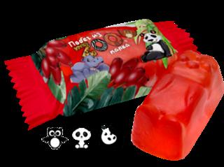 СВИТЛАЙФ Мармелад жевательный ПОБЕГ ИЗ ZOOПАРКА вкус винограда /пак.1кг/  1*4