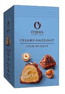 KDV Набор конфет OZera 150гр ваф.с мол.ореховой нач.в мол.шок. 1*12