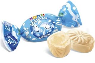 КОНТИ Карамель МОЛОЧНАЯ-КОНТИ молоч. /пак 1кг/ 1*6