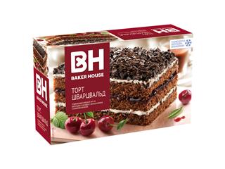 РКК BARKER HOUSE Торт бисквитный 350г ШВАРЦВАЛЬД   1*8