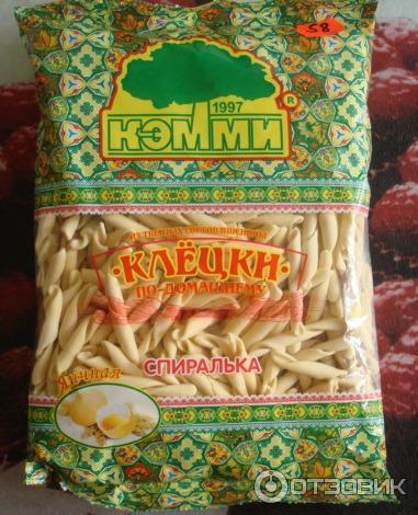 КЭММИ Макаронные изделия Клецки СПИРАЛЬКА 300г  1 18 13.01.2023 9 18 17