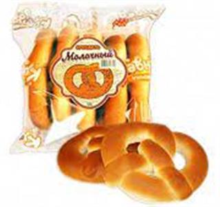 КРАЯНОЧКА Крендель Молочный (Домашний) фас.280гр.  1*20