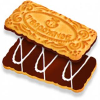 КИО Печенье глазиров ТВОРОЖНОЕ   1*5,4