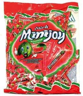 ТАЯШ Конфеты MINIYUM жевательные палочки Арбуз /пак.700гр./ 1*12