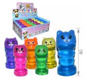 Игрушка Слайм СРЕДНИЙ ТУБА МИНИ ФИГУРНАЯ ЗВЕРЯТА   1*24 Игрушка Слайм СРЕДНИЙ ТУБА МИНИ ФИГУРНАЯ ЗВЕРЯТА   1*24