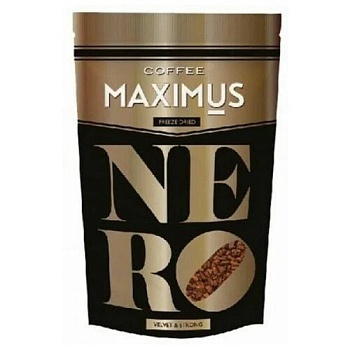 MAXIMUS Кофе сублим. NERO 70гр м/уп 1*32