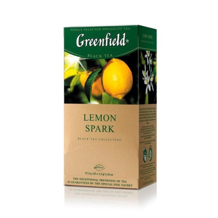 ГРИНФИЛД Чай черный пак. Лемон Спарк (25пак 1,5г)  1 10 29.11.2021 13 26 35