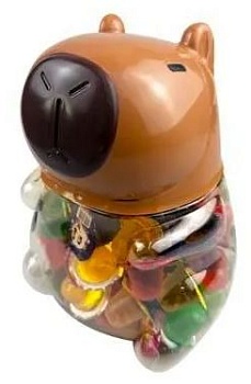 КАНДИ-КЛАБ Желе КАПИБАРА ассорти /банка 100шт*13гр/   1*6 КАНДИ-КЛАБ Желе КАПИБАРА ассорти /банка 100шт*13гр/   1*6