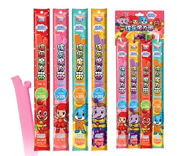 КАНДИ-КЛАБ ЛЕНТА XXL мармелад жеват. 19гр  12*24