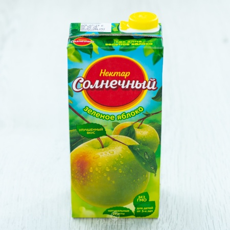 СОЛНЕЧНЫЙ 1,9л Нектар ЗЕЛЕНОЕ ЯБЛОКО  1 6 30.03.2022 15 17 08