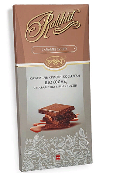 РАХАТ Шоколад РАХАТ с карамельным криспи 100гр  1*28