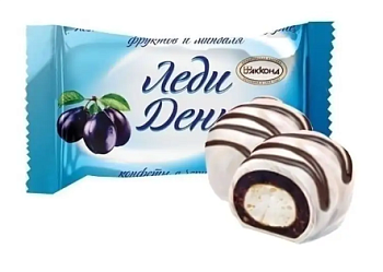 АККОНД Конфеты ЛЕДИ ДЕНЬ чернослив  1*3