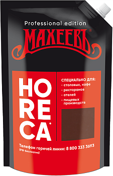 МАХЕЕВЪ ХОРЕКА Соус деликатесный БАРБЕКЮ 1000гр д/пак 1*8