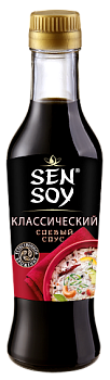 -15% АКЦИЯ СЭНСОЙ Соус соевый Классический  250мл ст/бут 1*6